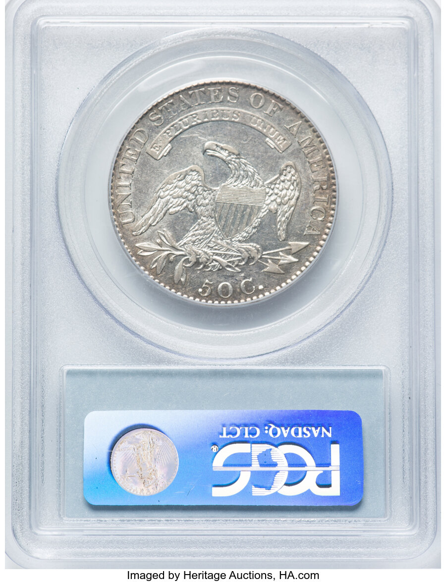 1820 50c Square Base 2, Knob 2, O-105 AG3 thumbnail 23