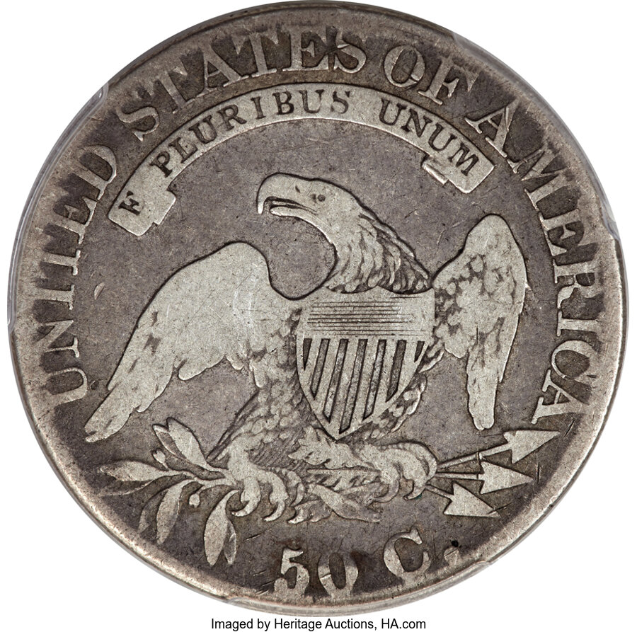 1827 50c Square Base 2, O-137 VF20 thumbnail 16