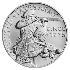 image for: U.S. Army One-Ounce Silver Medal