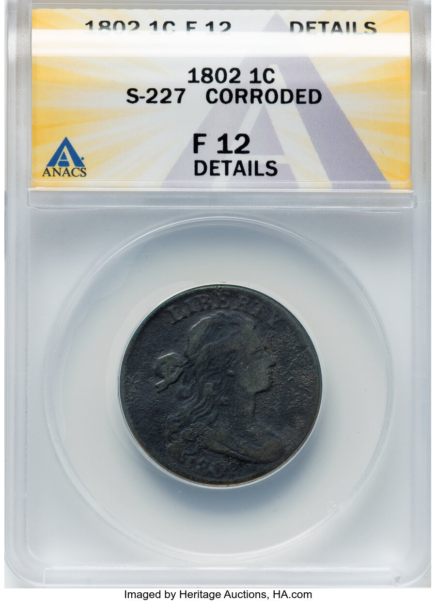 1802 1c Normal Reverse, S-227  MS BN thumbnail 12