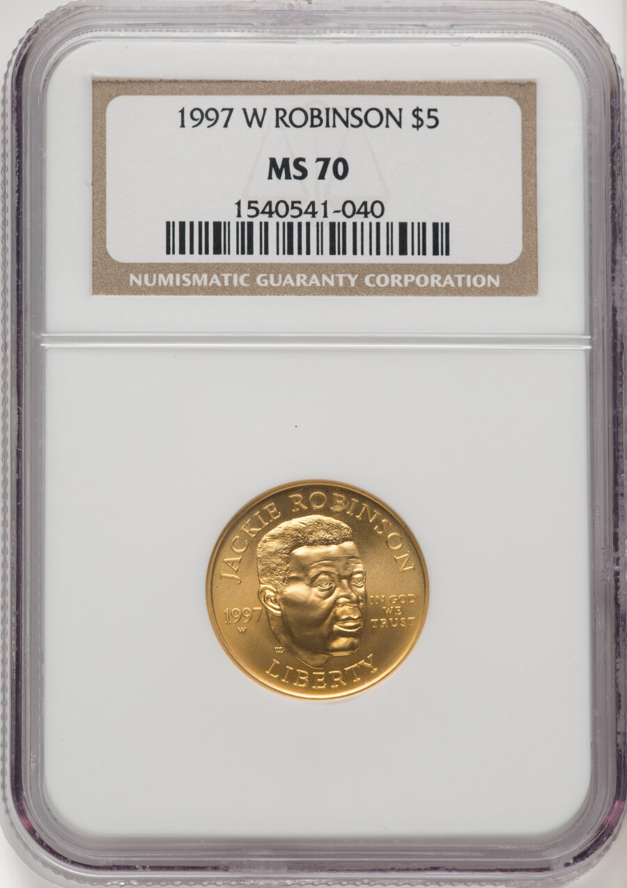 1997-W G$5  Jackie Robinson OGP thumbnail 7