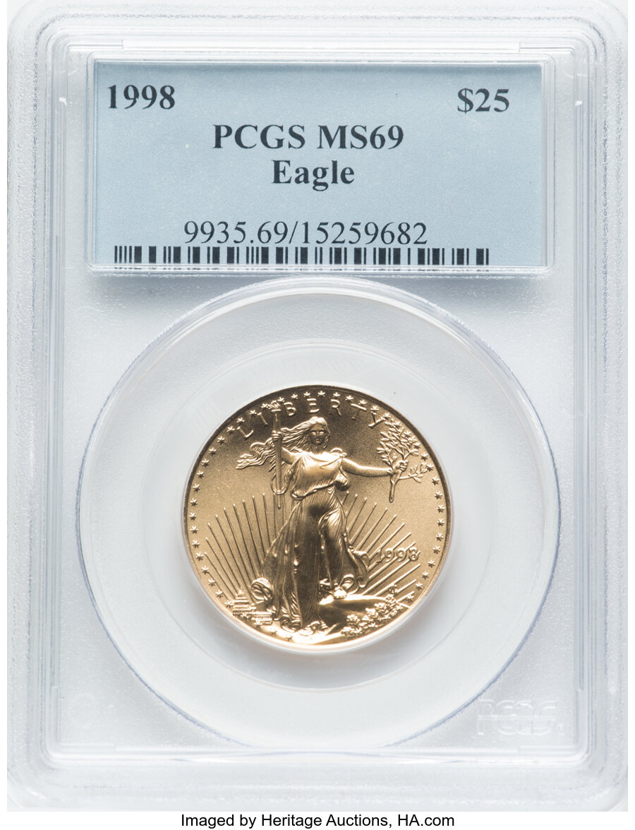 1998 $25  Gold Eagle MS64 CAC thumbnail 17