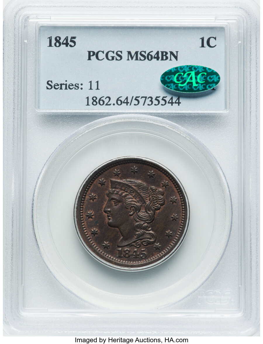 1845 1c N-5 MS BN