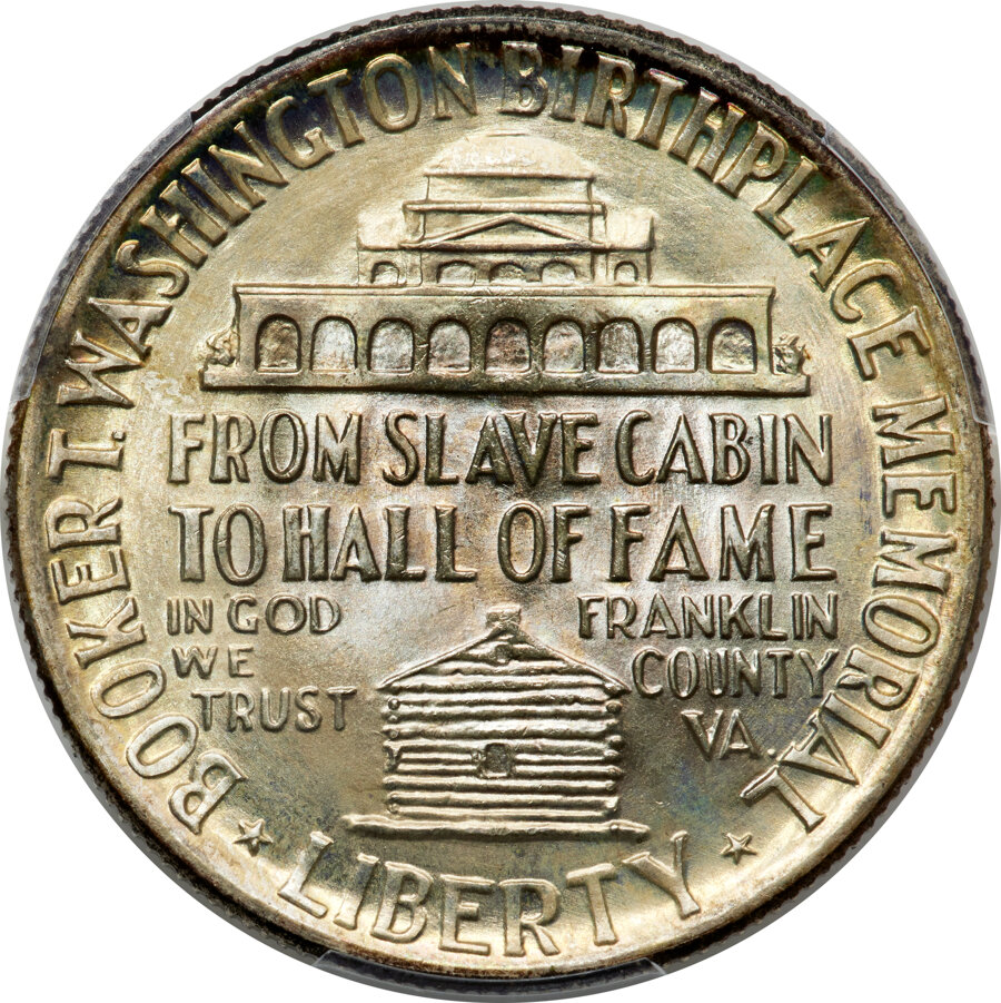 1950 50C Booker T. Washington MS67+ PCGS....