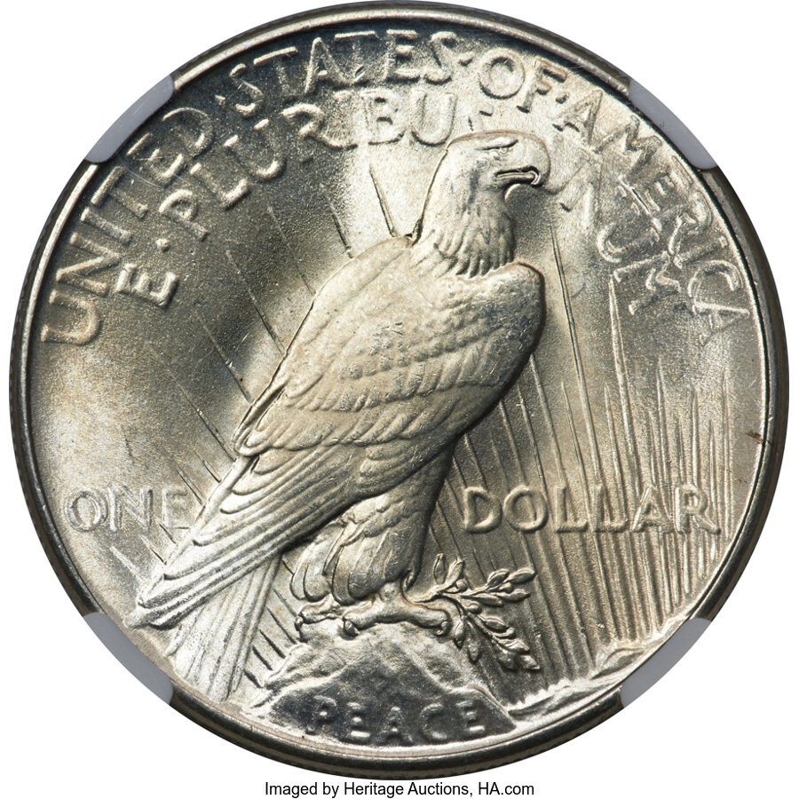 1934 $1 MS67 NGC....