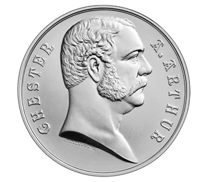 image for: Chester A. Arthur Presidential Silver Medal