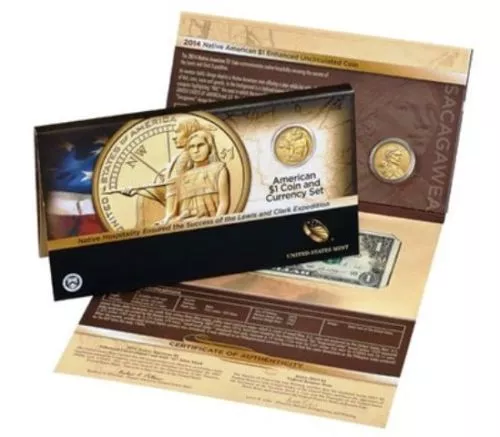 image for: 2014 American $1 Coin And Currency Set