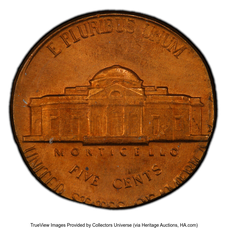 1957-D 5c AU50 thumbnail 8