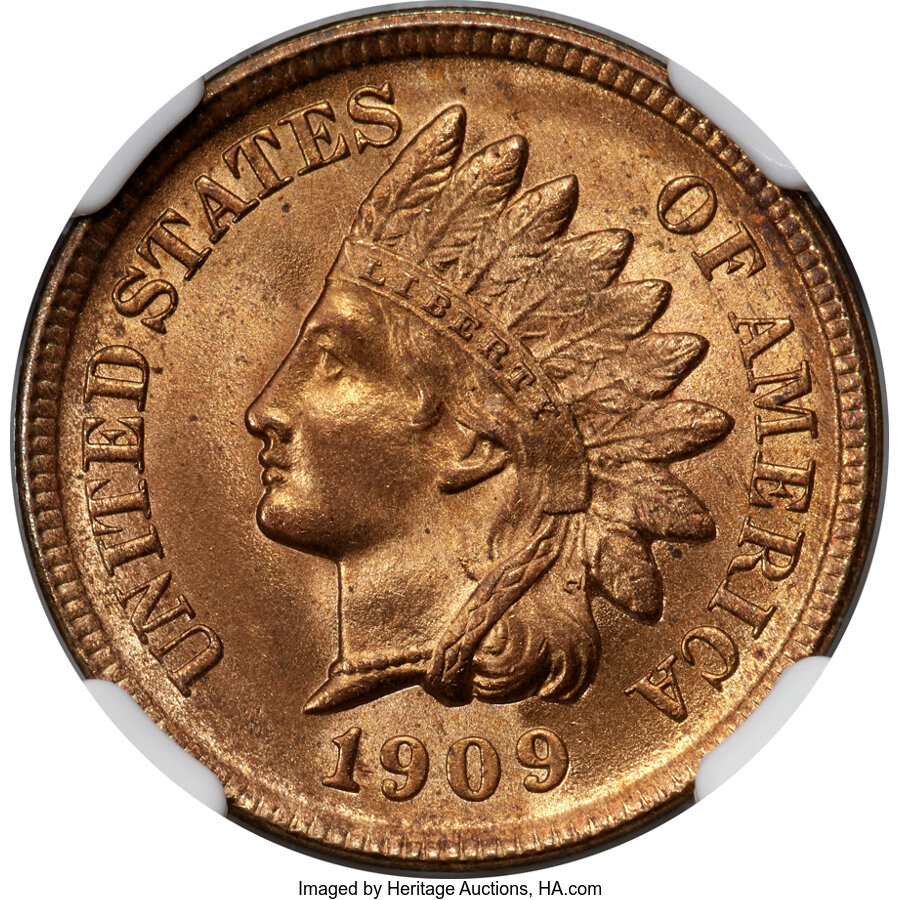 1909-S 1C MS66 Red NGC....
