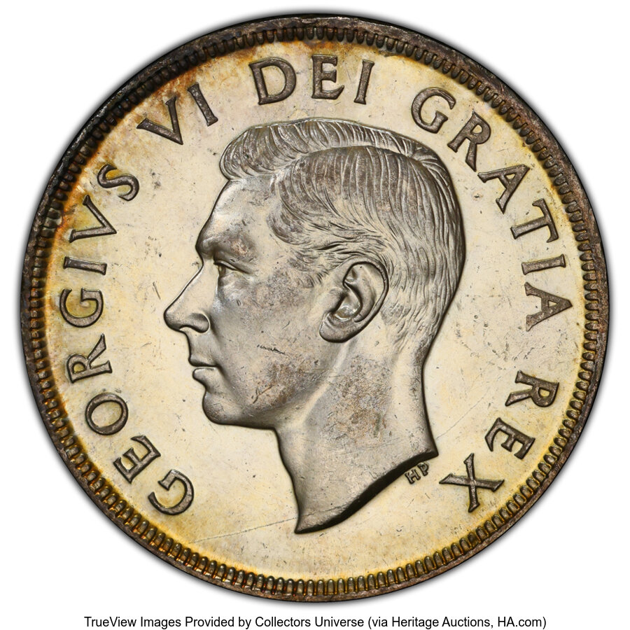 Canada: George VI Dollar 1948 MS63 PCGS,...