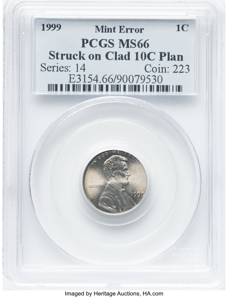 1999 1c MS RD MS66 RD thumbnail 4