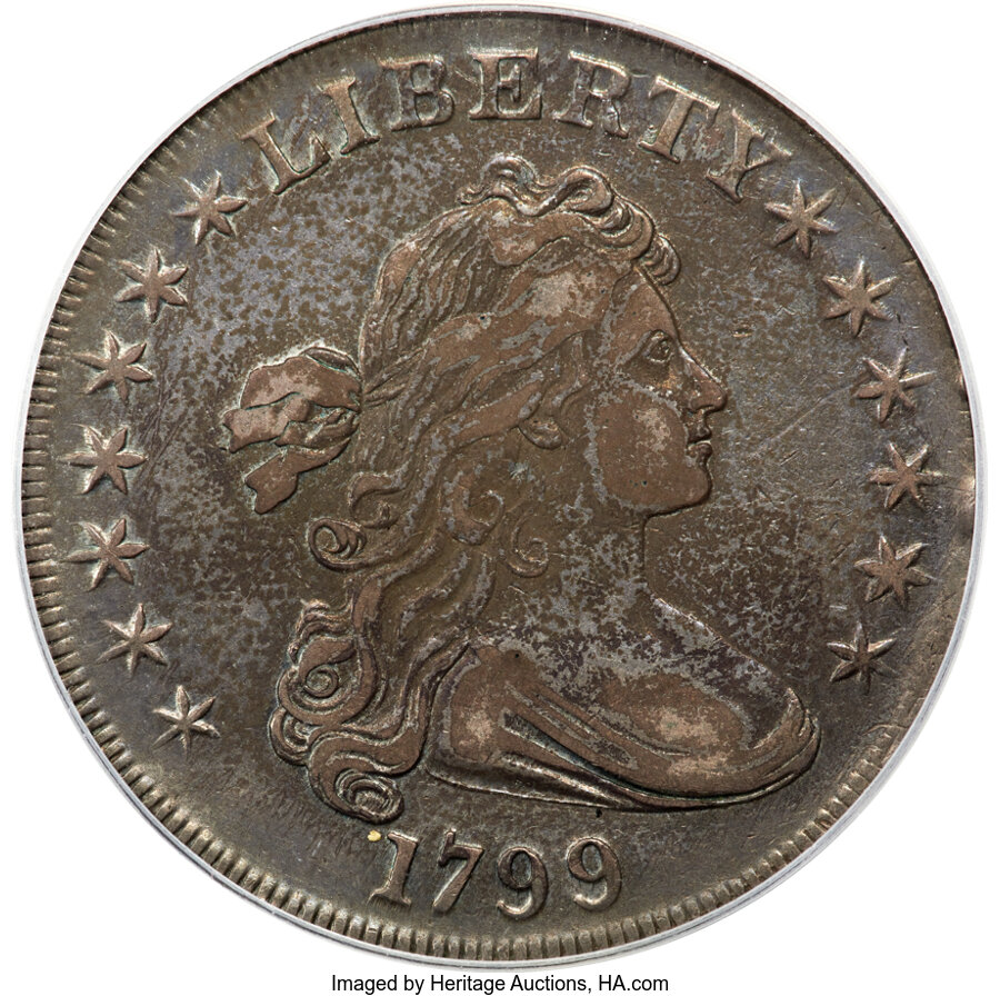1799 $1  7x6 Stars, B-17, BB-164 AG3 thumbnail 24