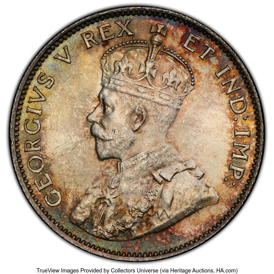 Canada: George V 25 Cents 1911 MS63 PCGS,...