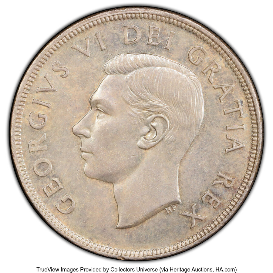Canada: George VI Dollar 1948 MS62 PCGS,...