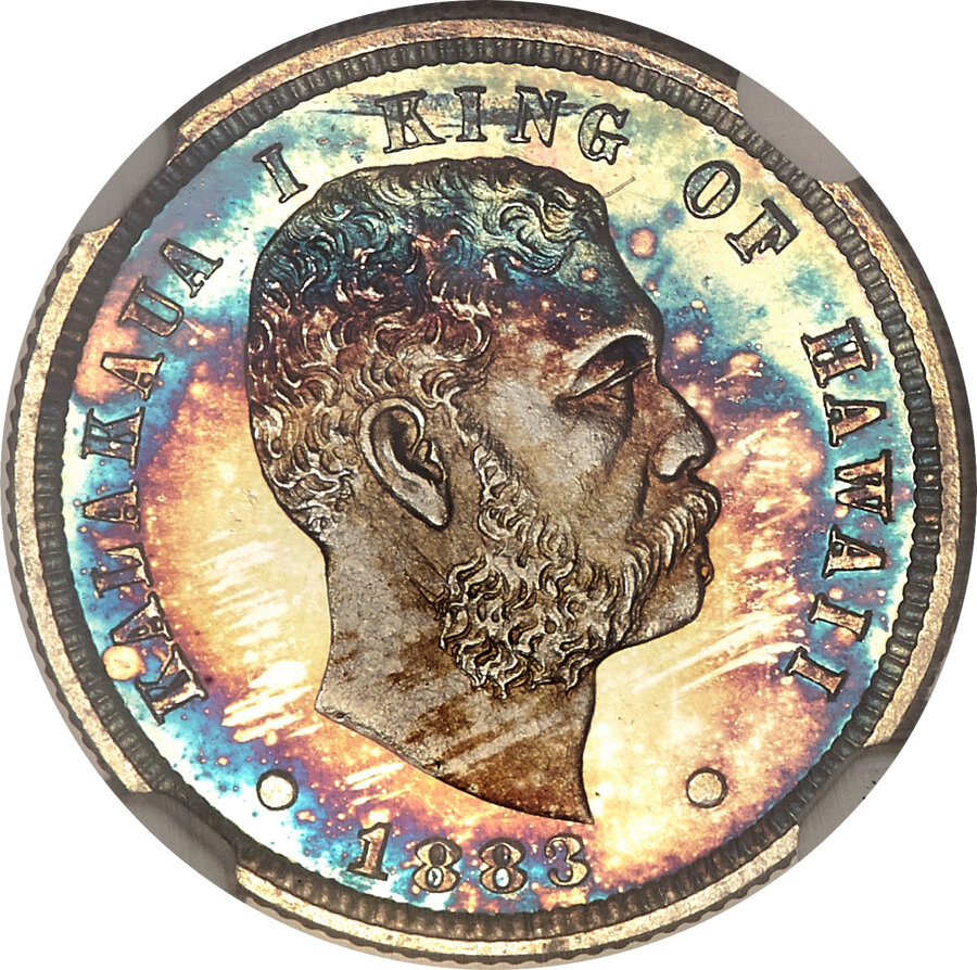 image for: 1883 10C Hawaii PR66★  Cameo NGC....