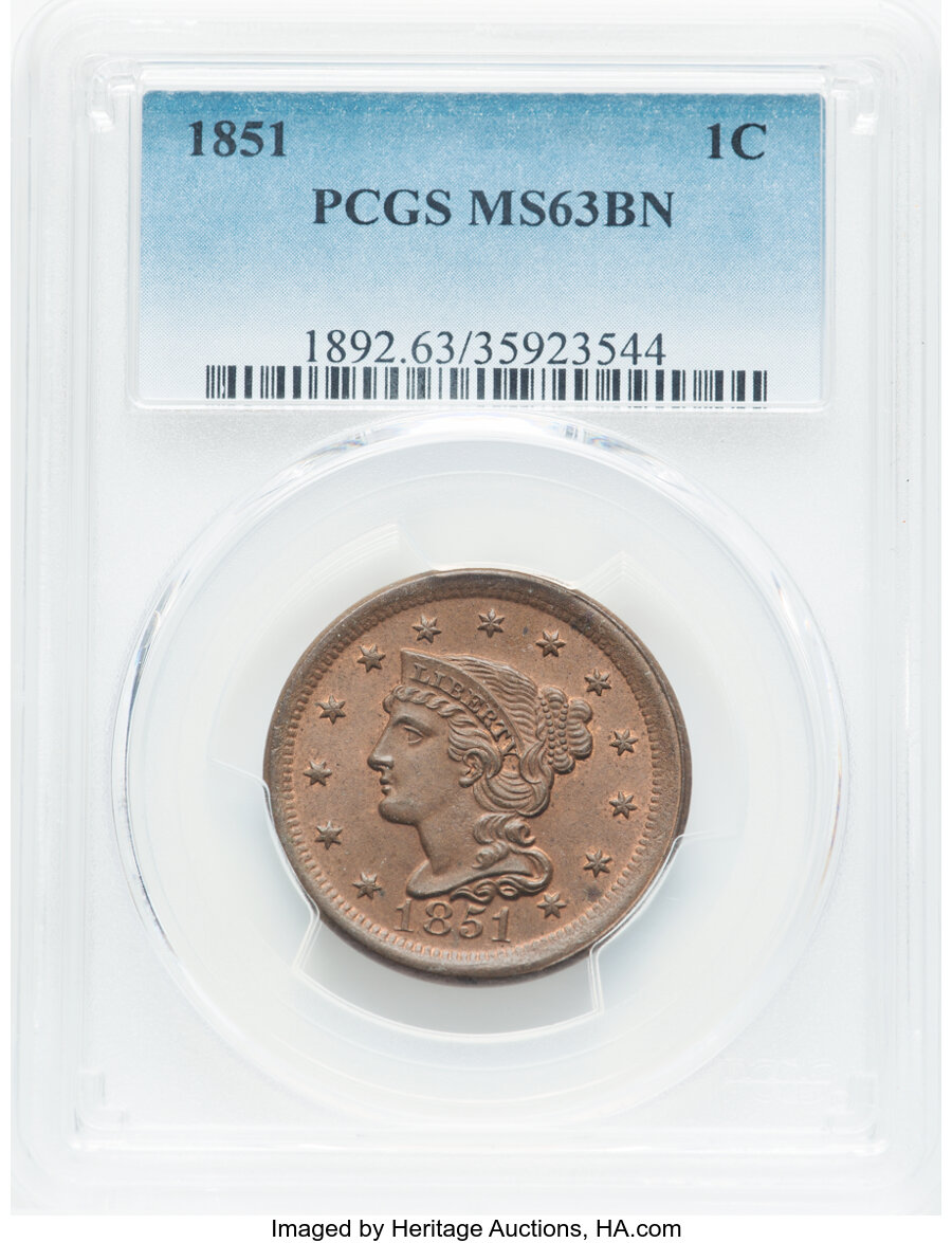 1851 1c N-15 MS BN
