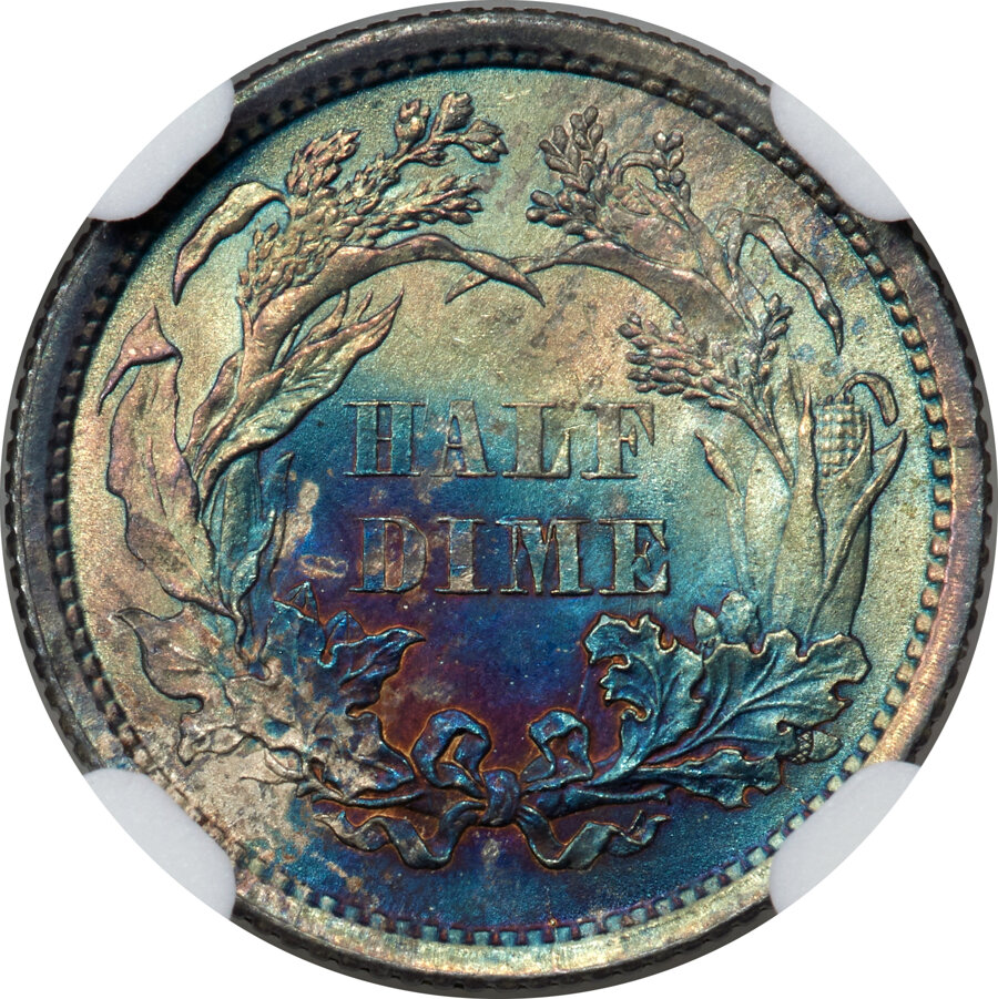 1862 Half Dime MS Values | Greysheet