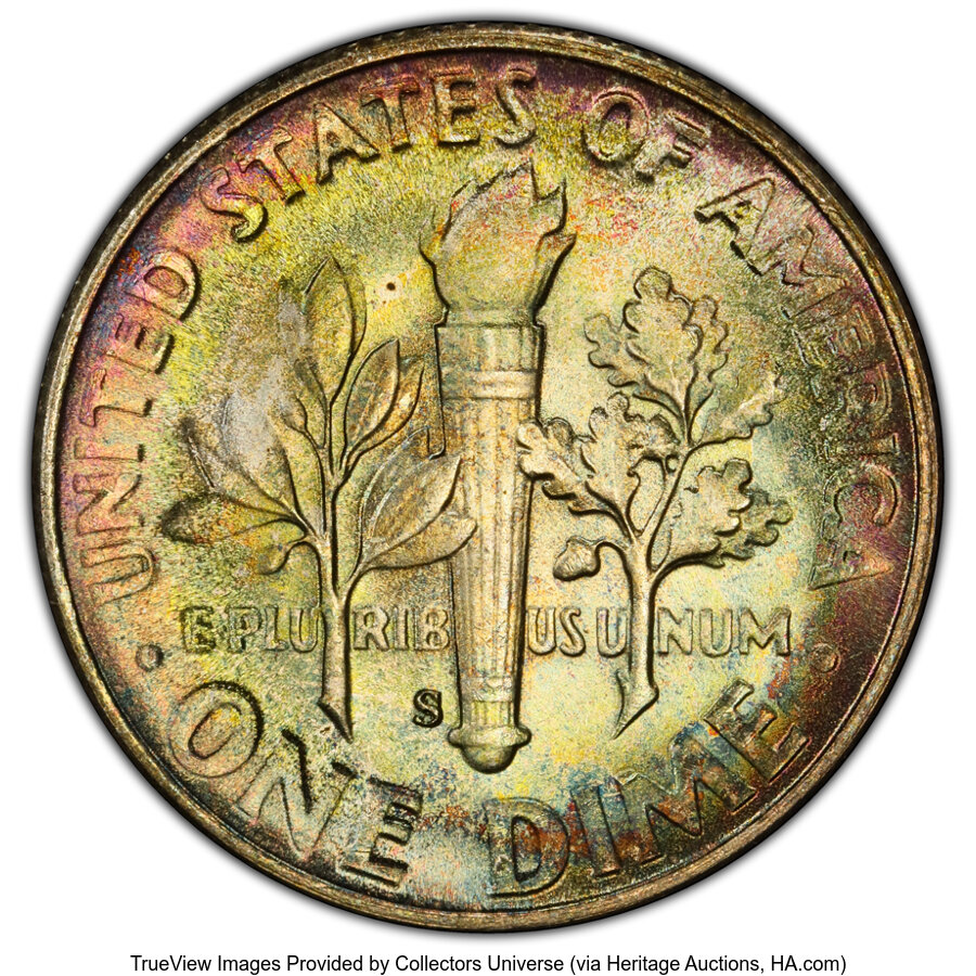 1951-S 10c OGP thumbnail 12
