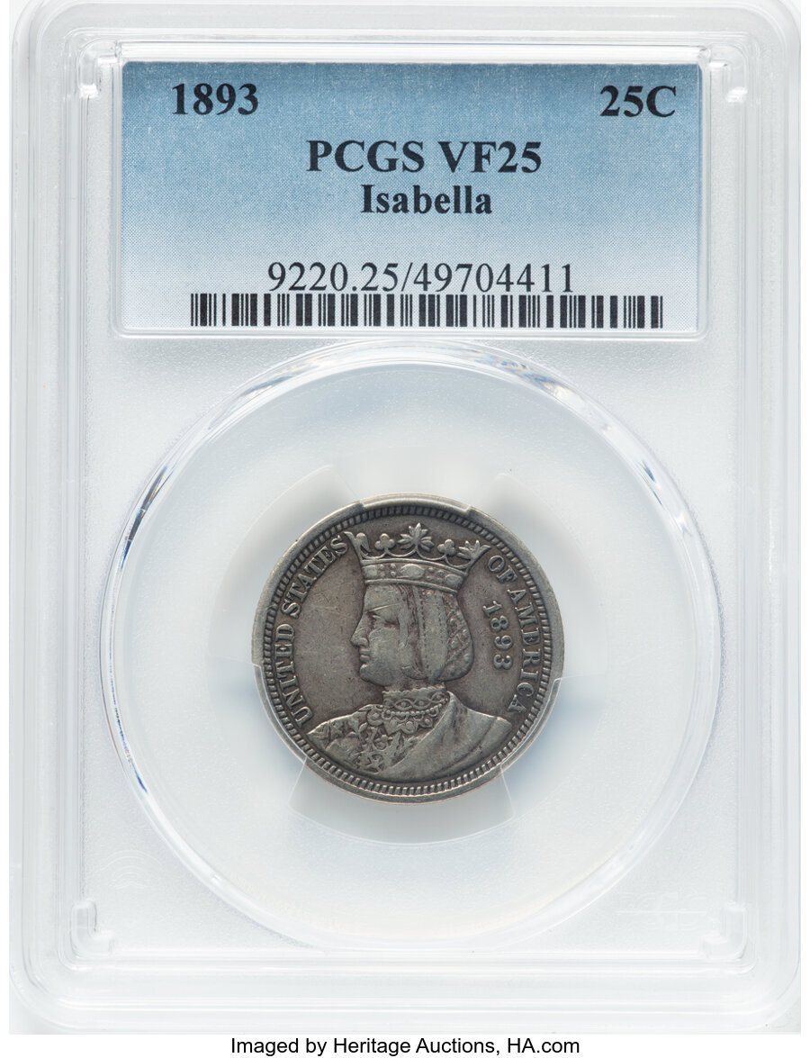 1893 Isabella Quarter dollar MS Values | Greysheet 1893 Isabella Quarter dollar MS Values | Greysheet