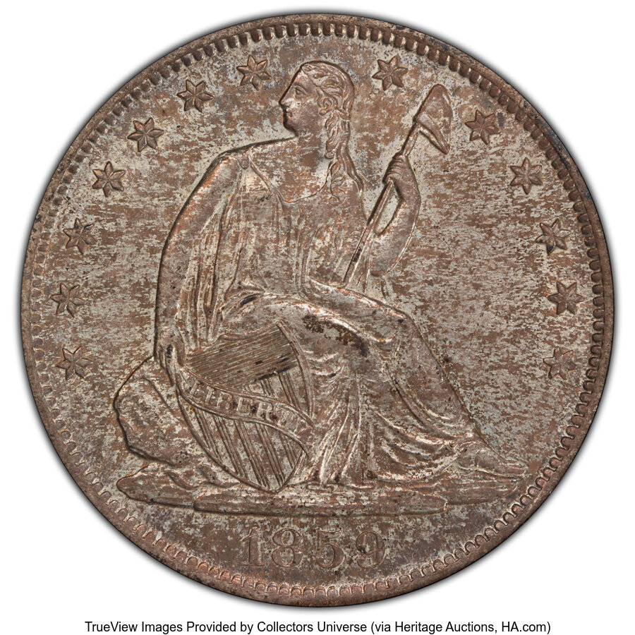 1859 O Half Dollar MS Values | Greysheet