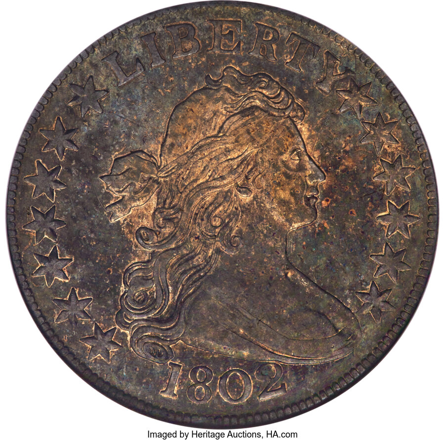 1802 50C O-101, T-1, R.2, XF45 NGC....