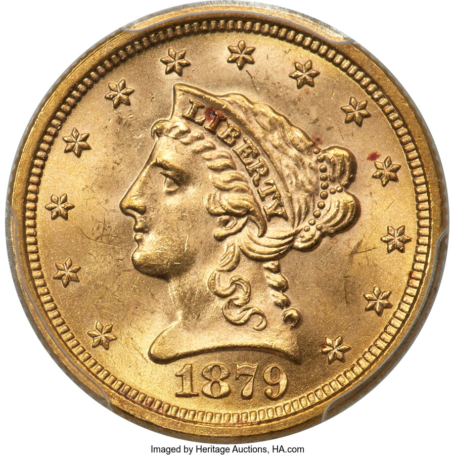 1879 $2 1/2 MS65 PCGS....