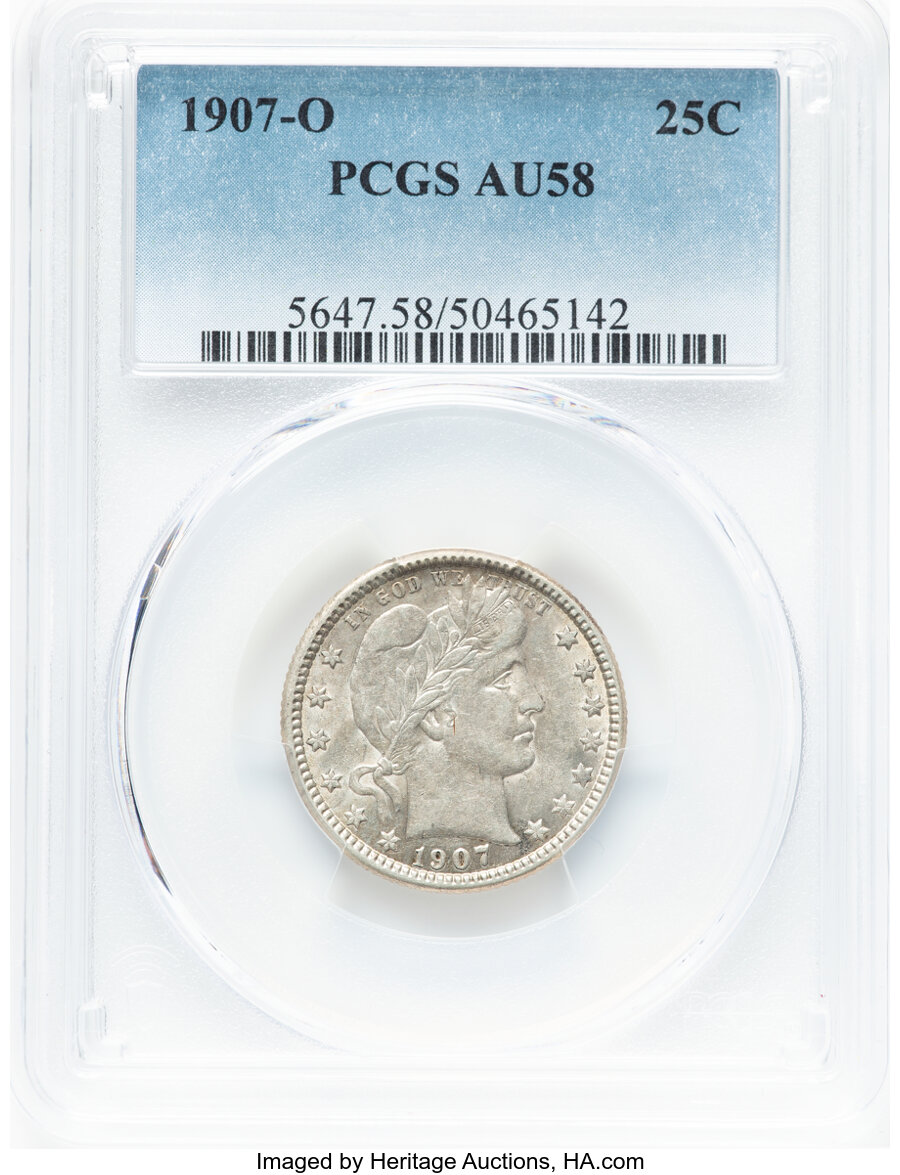 1907-O 25c G4 CAC thumbnail 16