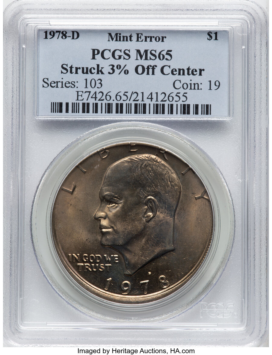 1978 D One Dollar MS Values | Greysheet