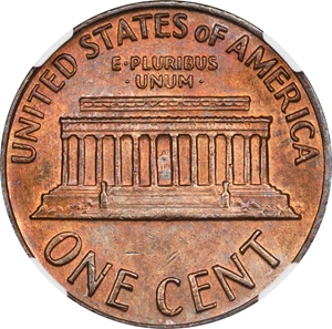image for: 1969-S Lincoln Cent. FS-101. Doubled Die Obverse. MS-63 BN (NGC). CMQ.