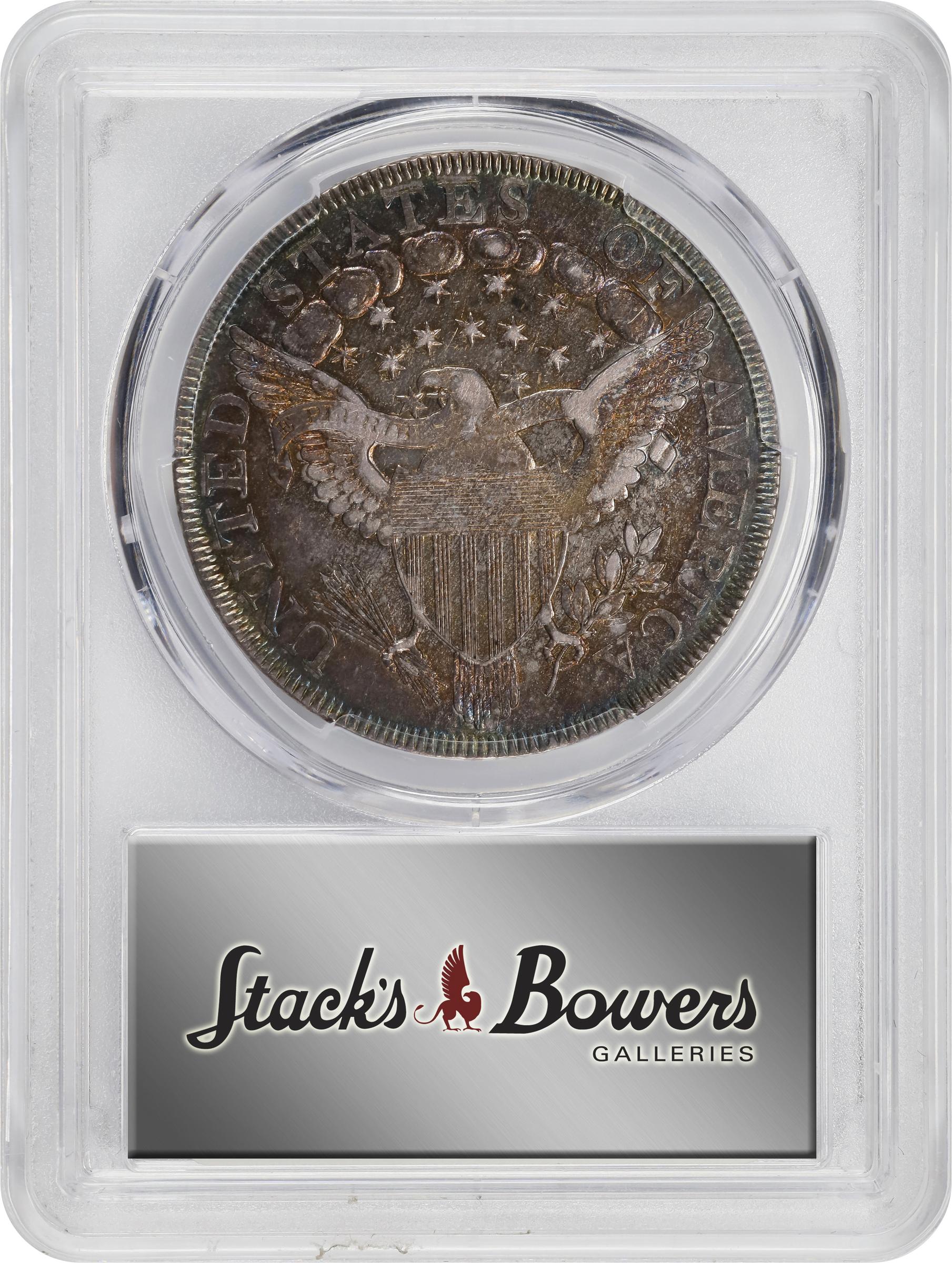 image for: 1800 Draped Bust Silver Dollar. BB-183, B-3. Rarity-5. AU-55 (PCGS).