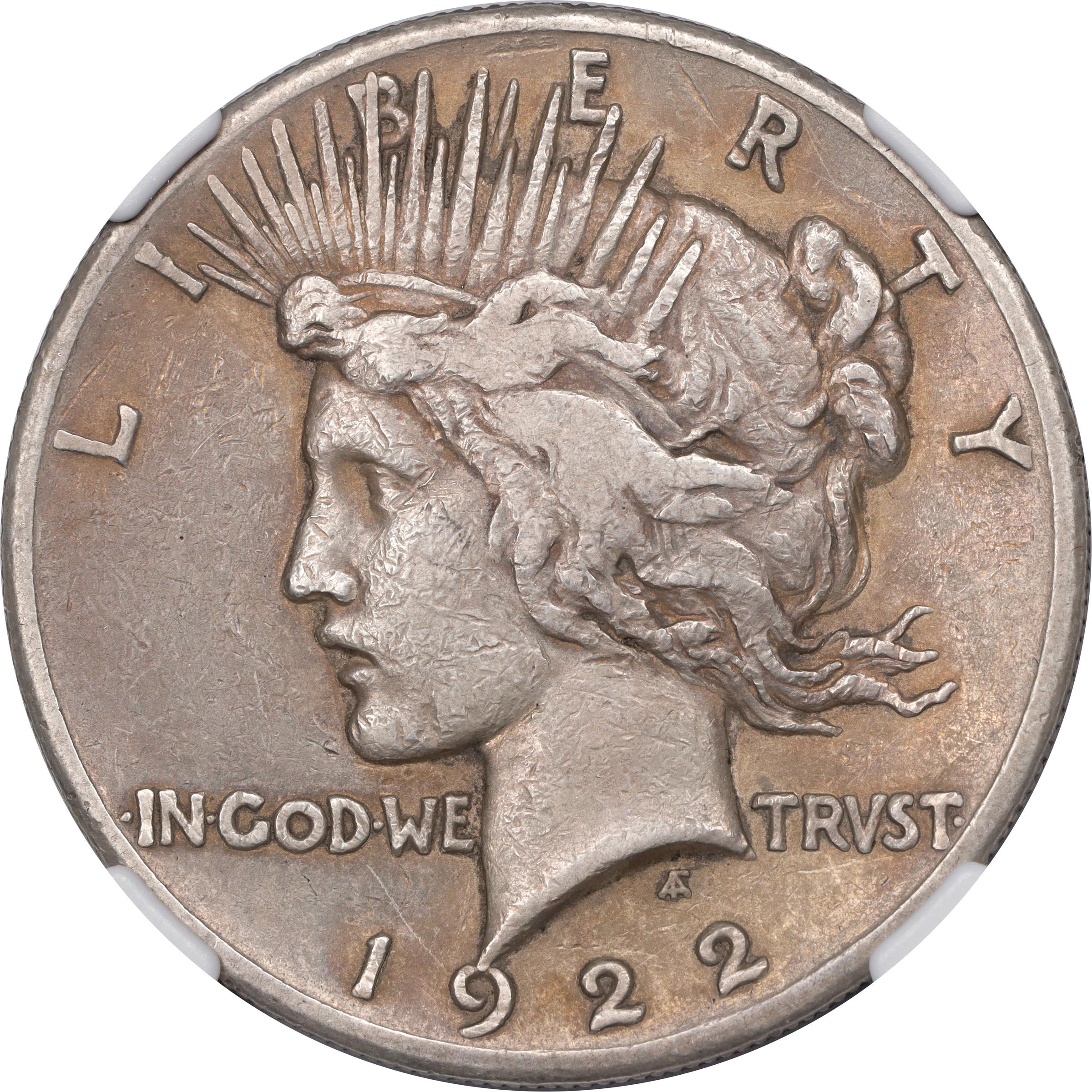 image for: 1922 Peace Silver Dollar. High Relief. Judd-2019. Matte Proof-25 (NGC).