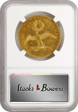 image for: 1795 Capped Bust Right Eagle. BD-1, Taraszka-1. Rarity-3+. 13 Leaves. AU-55 (NGC). CMQ.