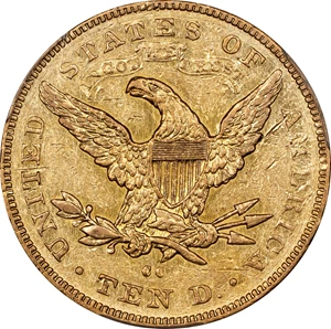 image for: 1879-CC Liberty Head Eagle. AU-53 (PCGS).