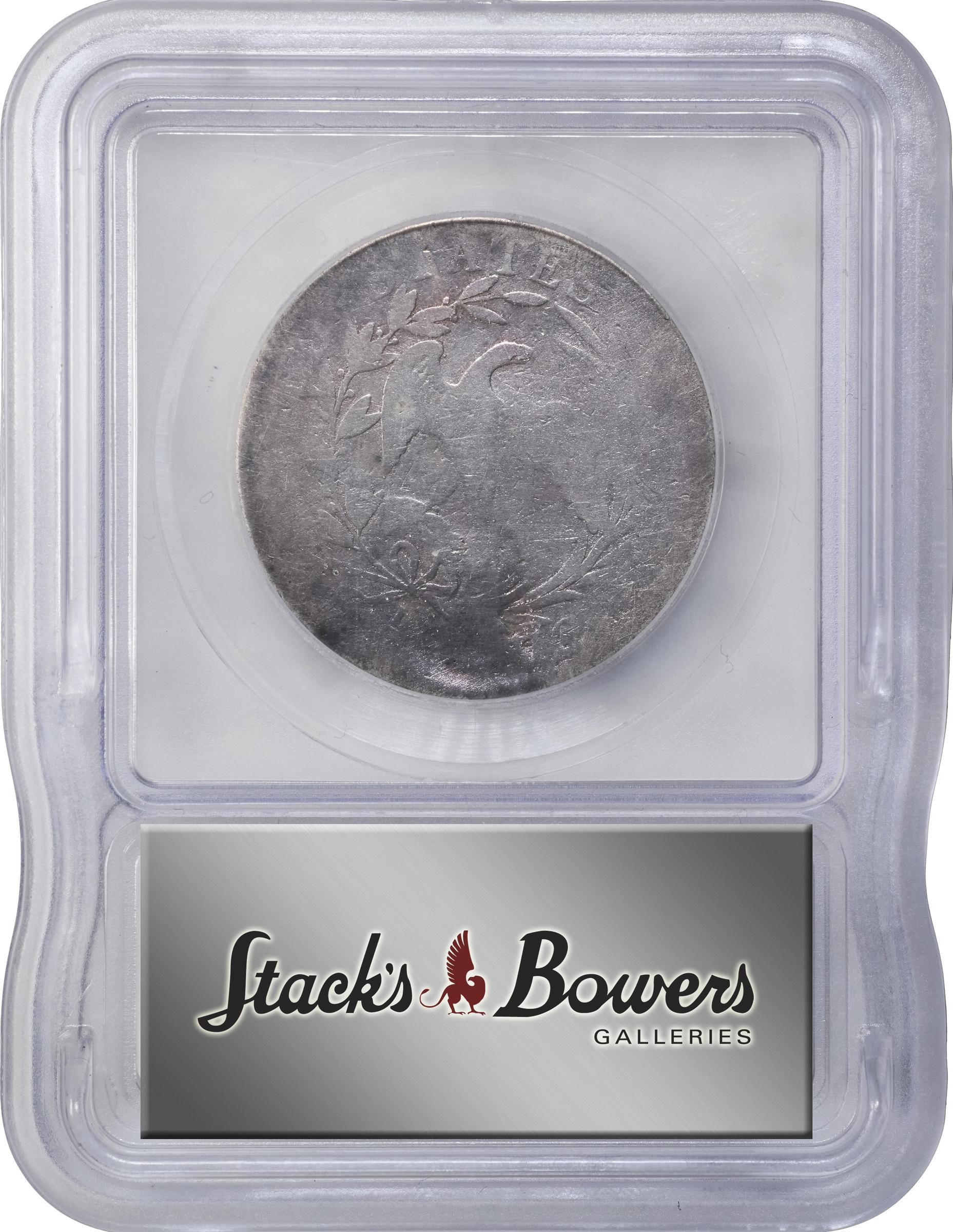 image for: 1796 Draped Bust Half Dollar. Small Eagle. O-102, T-2. Rarity-5+. 16 Stars. AG-3 Details--Plugged (ICG).