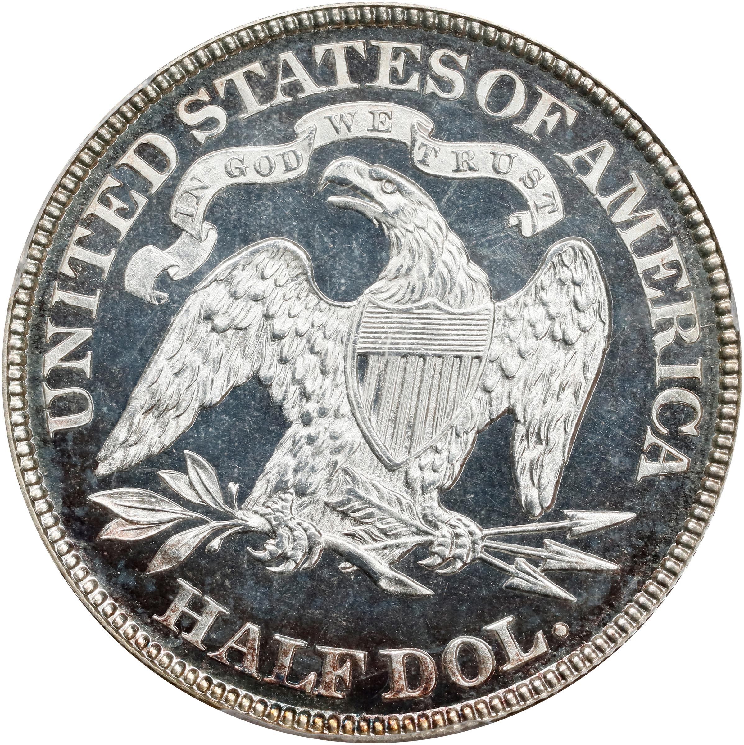 image for: 1886 Liberty Seated Half Dollar. Proof-65 Deep Cameo (PCGS). CAC.