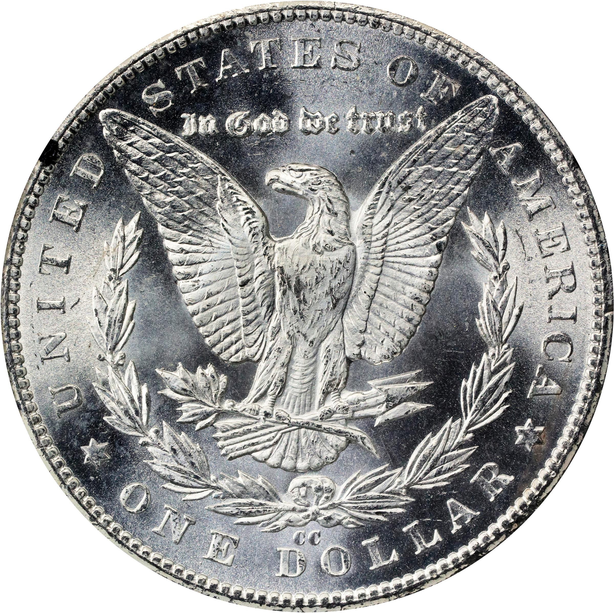 1879 $1  GSA Hoard, Soft Package AU50 thumbnail 2