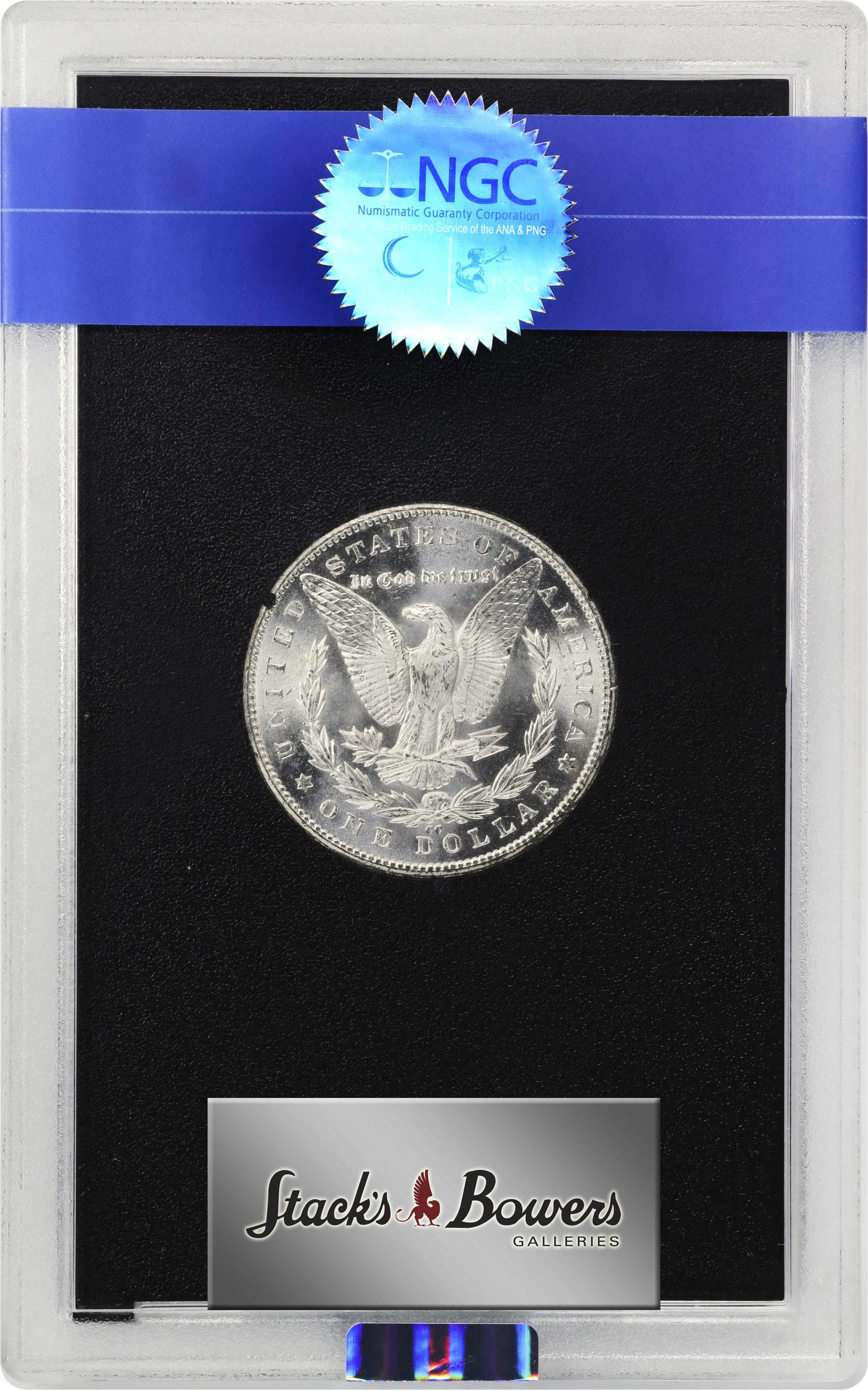 1879 $1  GSA Hoard, Soft Package AU50 thumbnail 4