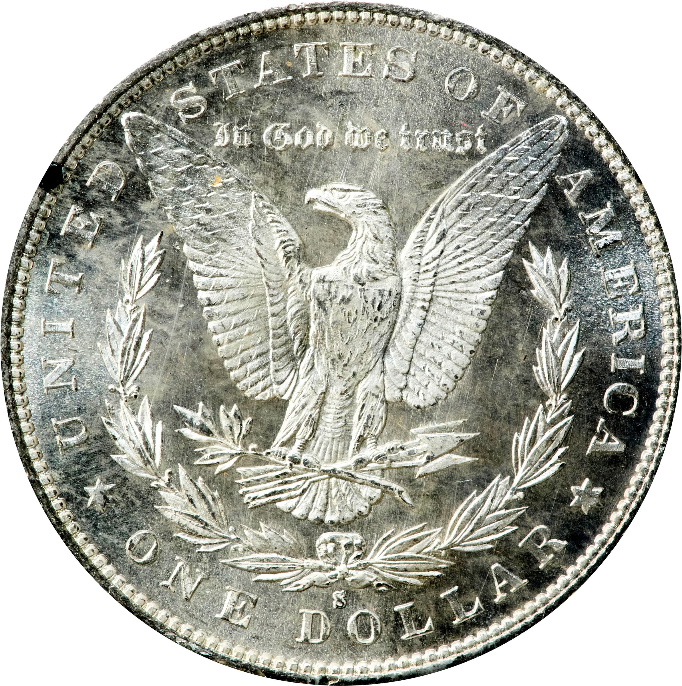 image for: 1879-S GSA Morgan Silver Dollar. MS-67 (NGC).