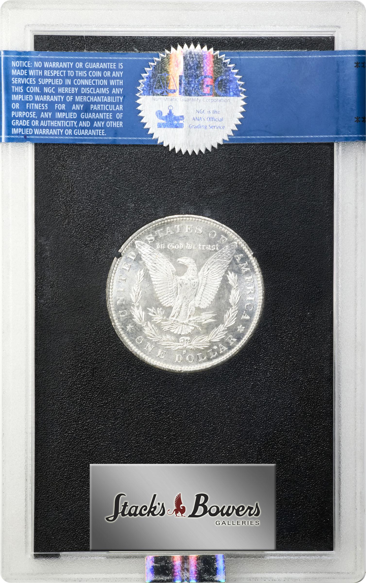 image for: 1879-S GSA Morgan Silver Dollar. MS-67 (NGC).