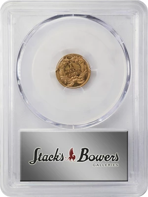 image for: 1875 Gold Dollar. AU-58 (PCGS). CAC.