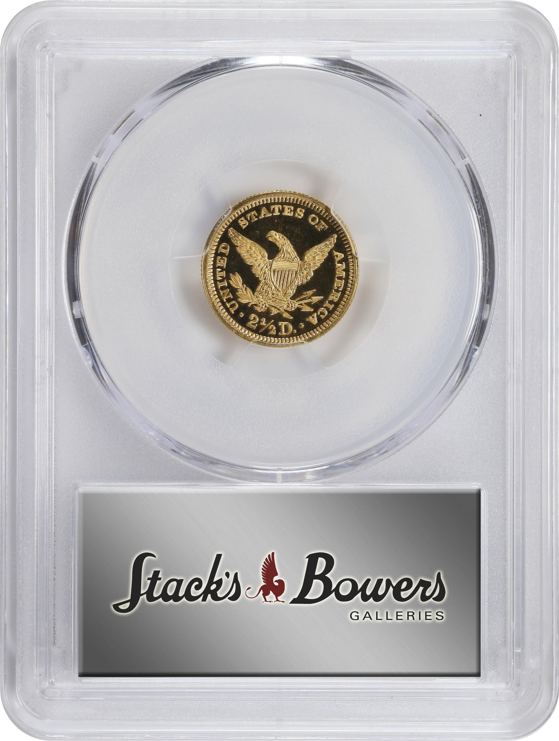 image for: 1901 Liberty Head Quarter Eagle. JD-1. Rarity-4-. Proof. Unc Details--Altered Surfaces (PCGS).