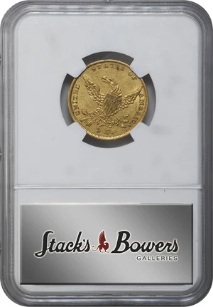 image for: 1837 Classic Head Half Eagle. HM-2. Rarity-3+. Block 8, Broken Arrow. AU-55 (NGC).