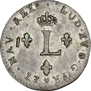 image for: 1762-BB Sou Marque. Strasbourg Mint. Vlack-276a. Rarity-2. Stop After ET. AU-55 (PCGS).