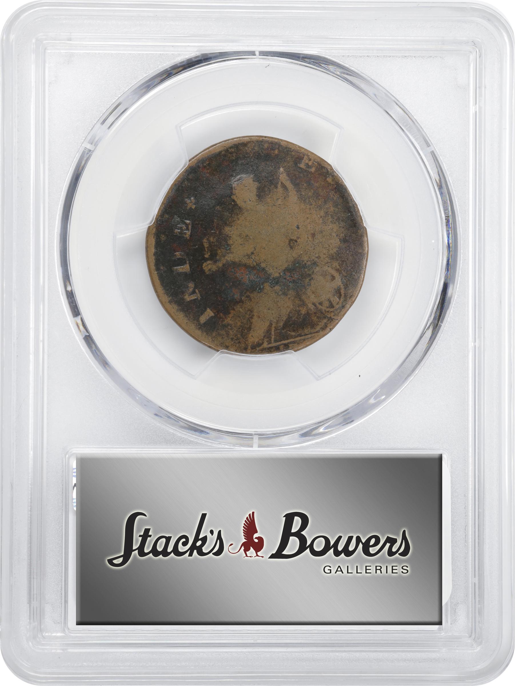 image for: 1788 Vermont Copper. RR-31, Bressett 24-U, Vlack 22-88VT, W-2260. Rarity-4. GEORGIVS III REX. VG-8 (PCGS).