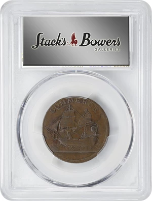 image for: "1781" (ca. 1820) North American Token. W-13980. Rarity-2. VF-35 (PCGS).