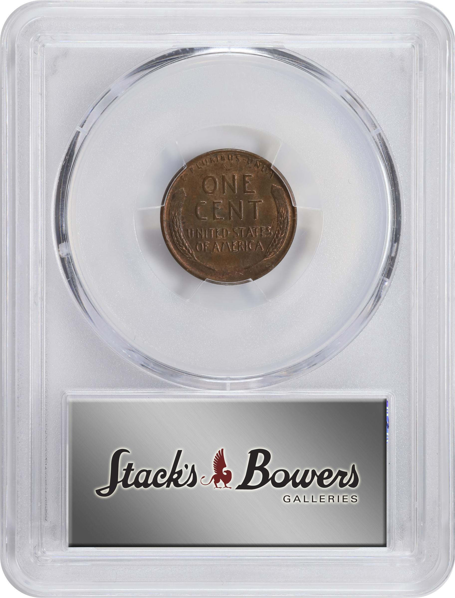 image for: 1944-D/S Lincoln Cent. FS-512. MS-63 RB (PCGS).