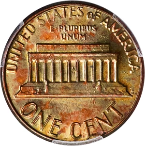 image for: 1983 Lincoln Cent. FS-801. Doubled Die Reverse. Unc Details--Questionable Color (PCGS).