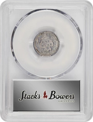 image for: 1865 Liberty Seated Dime. EF Details--Harshly Cleaned (PCGS).
