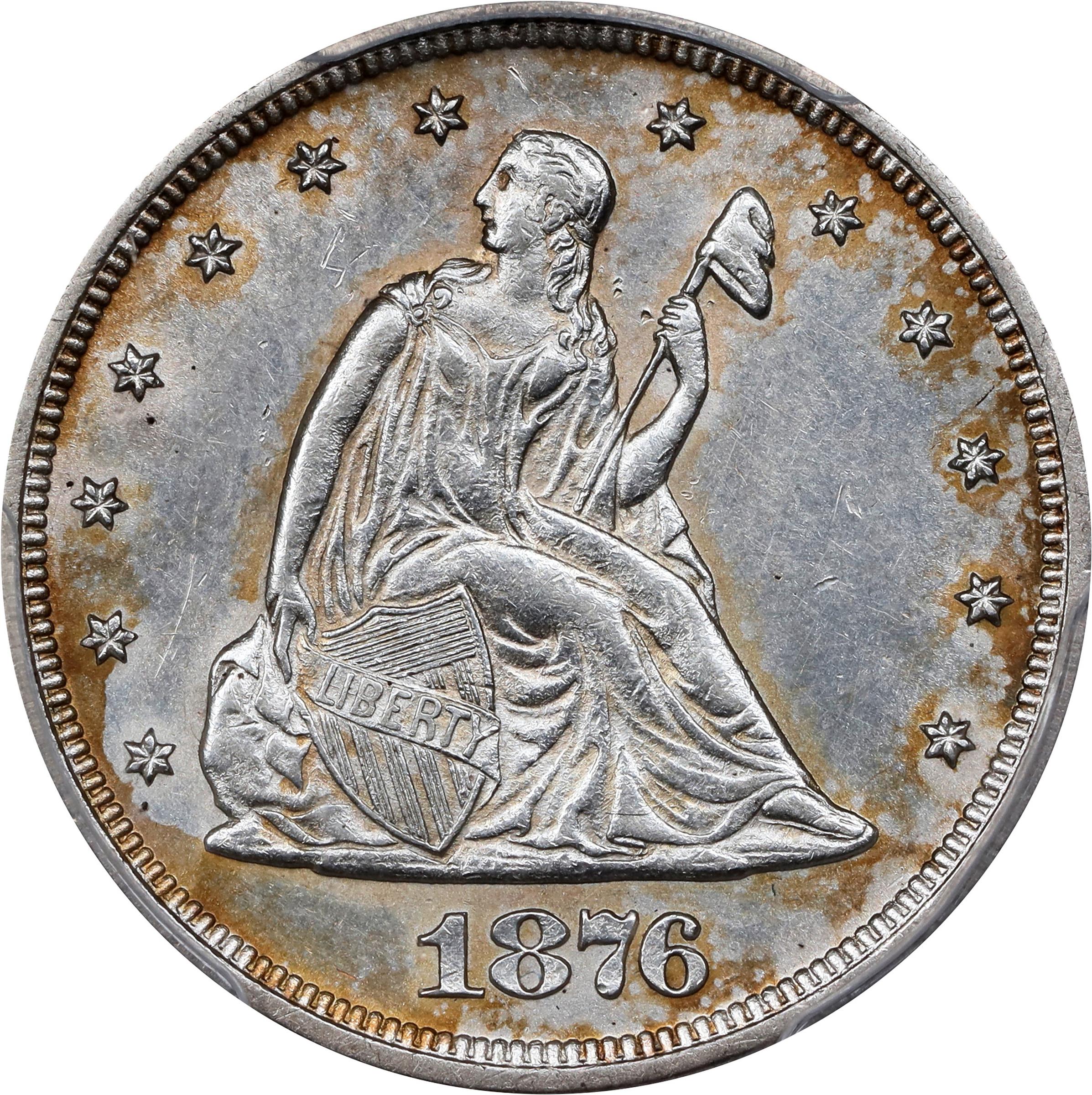 にしページ 1876 20 Penny Piece Mint State (MS) Pricing Guide | The
