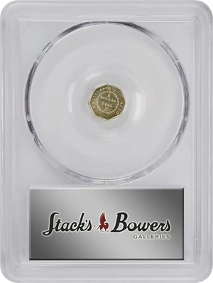 image for: 1856 Octagonal 50 Cents. BG-307. Rarity-5+. Liberty Head. MS-63 (PCGS).